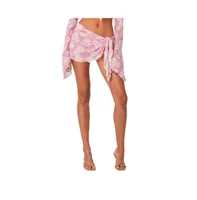 Edikted Women's Mesh Wrap Sarong