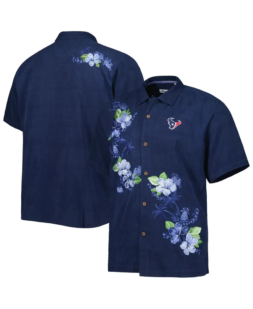 Men's Tommy Bahama White Houston Astros Sport Tropic Isles Camp Button-Up Shirt