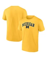 Men's Fanatics Gold Michigan Wolverines Campus T-shirt