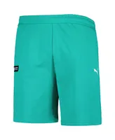 Men's Puma Turquoise Mercedes-amg Petronas F1 Team Essential Shorts