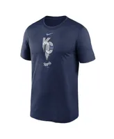 Men's Nike Navy Kansas City Royals Connect Logo T-shirt