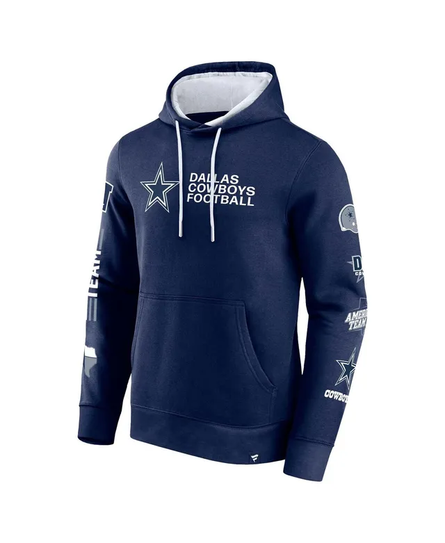 Dallas Cowboys Fanatics Branded Call The Shot Pullover Hoodie - Navy