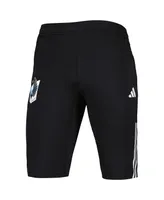 Men's adidas Black Minnesota United Fc 2023 On-Field Training Aeroready Half Pants