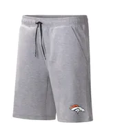 Men's Msx by Michael Strahan Heather Gray Denver Broncos Trainer Shorts