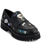 Karl Lagerfeld Paris Women's Gaston Embellished Slip-On Loafer Flats