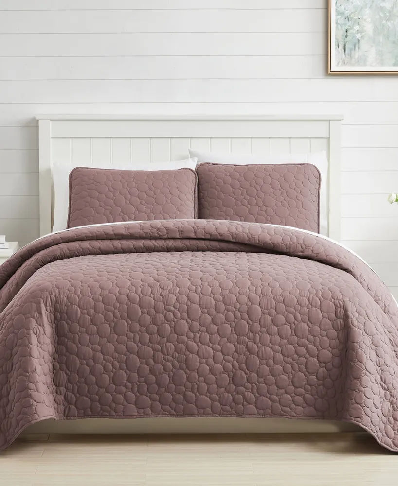 Southshore Fine Linens Pebbles Piece Quilt Set