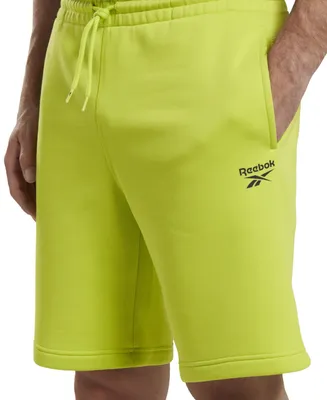 Reebok Men's Identity Regular-Fit Logo-Print Sweat Shorts