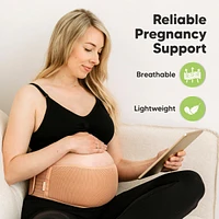 KeaBabies Maternity Belly Band for Pregnancy, Soft & Breathable Pregnancy Support Belt