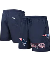 Men's Pro Standard Navy New England Patriots Woven Shorts