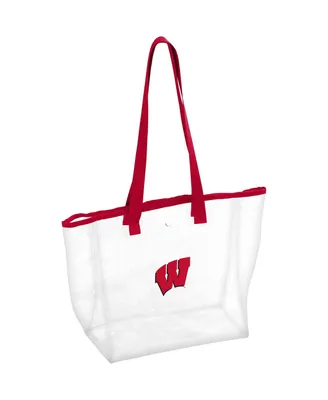 Women's Wisconsin Badgers Stadium Clear Tote