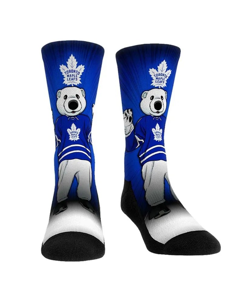 Men's and Women's Rock 'Em Socks Toronto Maple Leafs Mascot Pump Up Crew