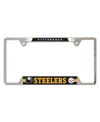 Wincraft Pittsburgh Steelers Team Logo Metal License Plate Frame