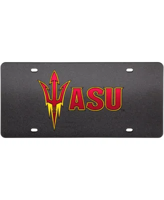 Arizona State Sun Devils Glitter License Plate - Black