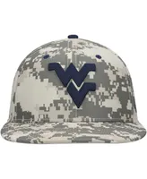 Men's Nike Camo West Virginia Mountaineers Aero True Baseball Performance Fitted Hat