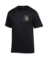 Men's Champion Black Ucf Knights Stack 2-Hit T-shirt