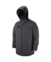 Men's Nike Anthracite Purdue Boilermakers Tonal Showtime Full-Zip Hoodie