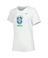 Women's Nike White Brazil National Team Legend Performance T-shirt