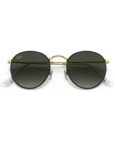 Ray-Ban Men's Sunglasses, Round Metal Full Color Legend