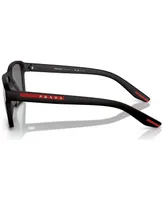 Prada Linea Rossa Men's Polarized Low Bridge Fit Sunglasses, Ps 05YSF