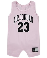 Jordan Baby Boys & Girls Sleeveless Mesh Jersey Dna Romper