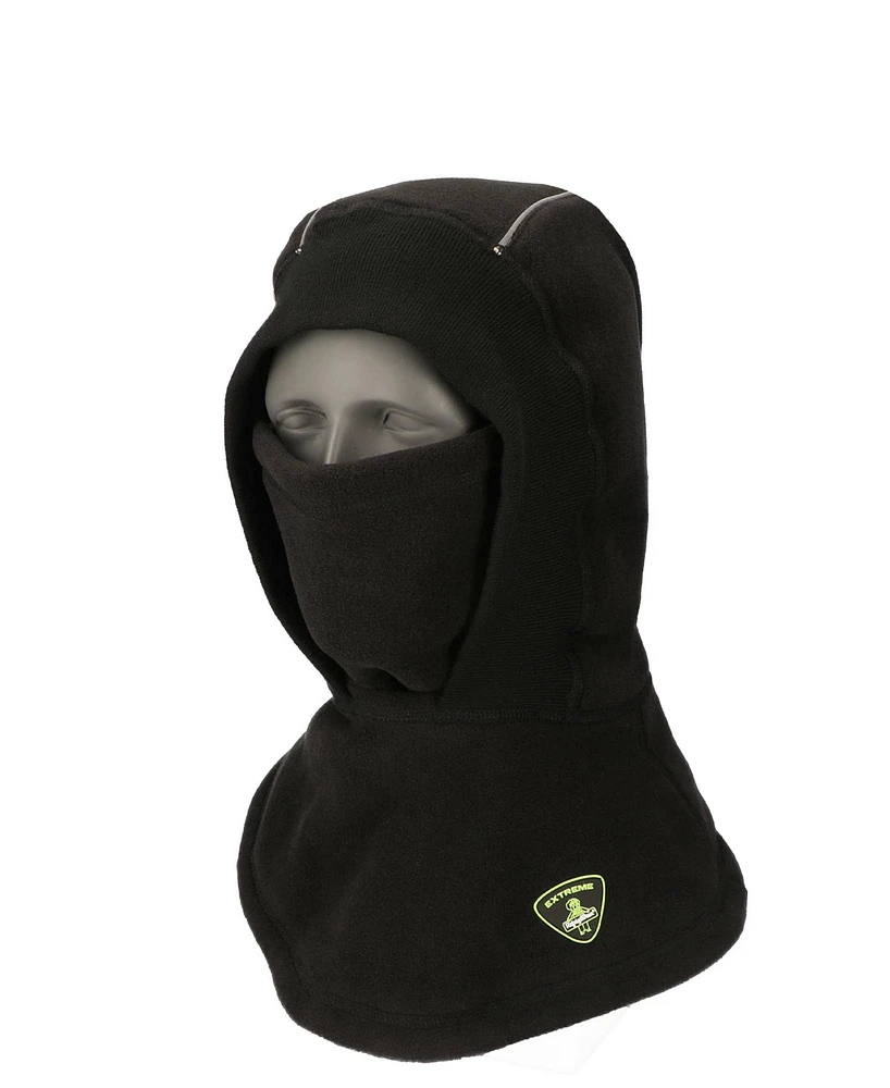 RefrigiWear Men's Extreme Hooded Black Balaclava