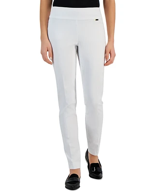 I.n.c. International Concepts Mid-Rise Petite Tummy-Control Skinny Pants, & Short, Created for Macy's