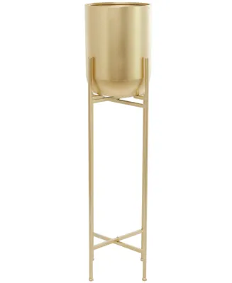 CosmoLiving Metal Planter with Removable Stand