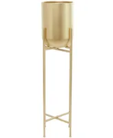 CosmoLiving Metal Planter with Removable Stand