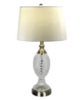 Dale Tiffany Retozo Lead Crystal Table Lamp