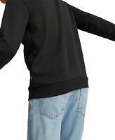 Puma Men's Ess+ Big Logo Crewneck Fleece Sweatshirt