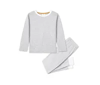 Gots Certified Organic Cotton Knit 2 Piece Pajama Set, Erawan (Size 8Y), Unisex, Child