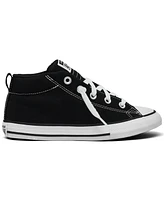 Converse Little Kids Chuck Taylor All Star Street Mid Casual Sneakers from Finish Line