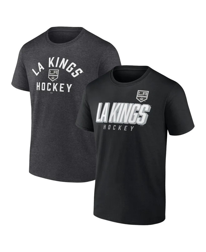 Women's Fanatics Branded Black Los Angeles Kings Authentic Pro V-Neck T-Shirt