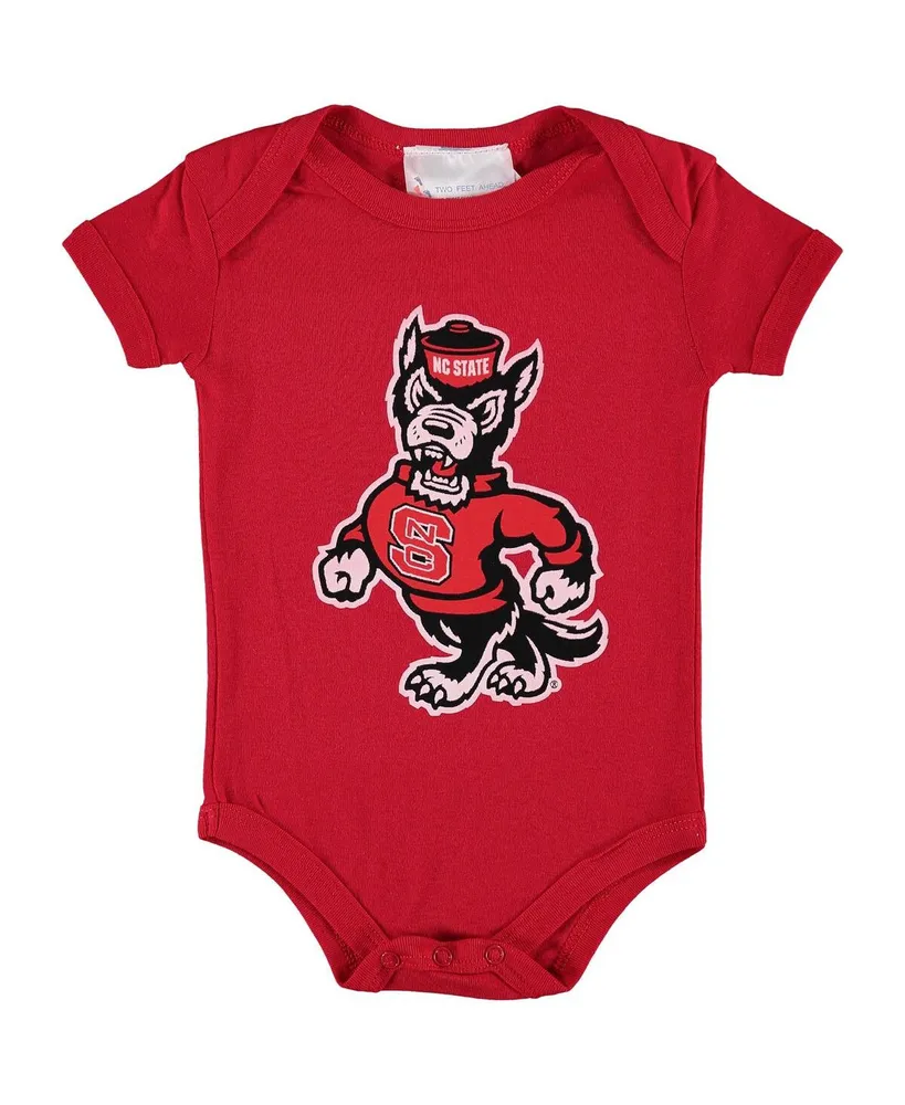 Infant Boys and Girls Red Nc State Wolfpack Big Logo Bodysuit