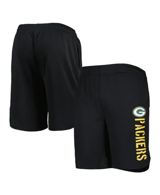 Men's Msx by Michael Strahan Black Green Bay Packers Team Shorts