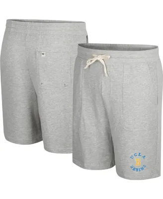 Men's Colosseum Heather Gray Ucla Bruins Love To Hear This Terry Shorts