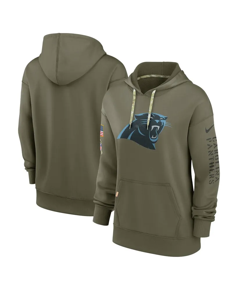 Nike Seattle Seahawks Salute to Service KO Pullover Performance Hoodie -  Olive