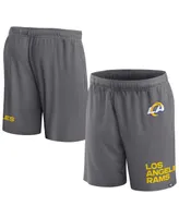 Men's Fanatics Gray Los Angeles Rams Clincher Shorts