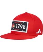 Men's adidas Red Louisville Cardinals Established Snapback Hat