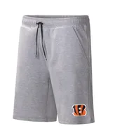 Men's Msx by Michael Strahan Heather Gray Cincinnati Bengals Trainer Shorts