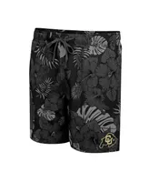 Men's Colosseum Black Colorado Buffaloes The Dude Swim Shorts