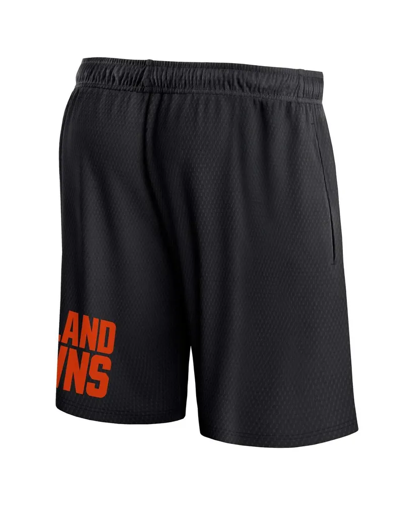 Men's Fanatics Black Cleveland Browns Clincher Shorts