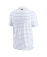 Men's Nike White San Francisco Giants Authentic Collection Victory Striped Performance Polo Shirt