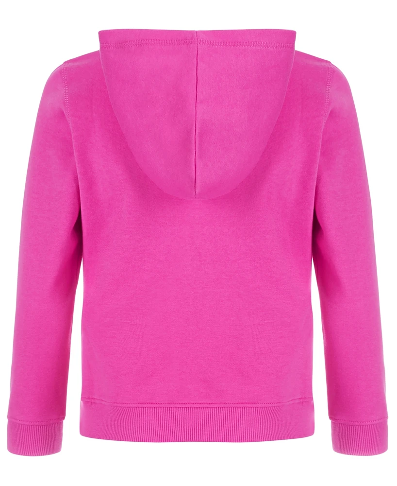 Nautica Little Girls Zip-Up Fleece Hoodie