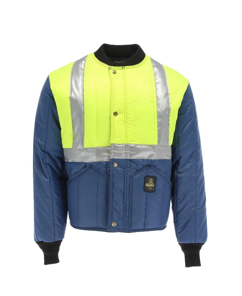 RefrigiWear Men's HiVis Cooler Wear Insulated Winter Jacket