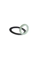 seree Weave — Off white jade ring