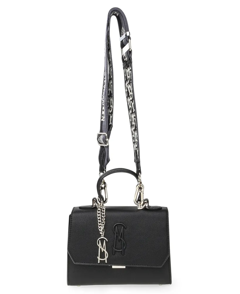 Steve Madden Blattuca Logo Plaque Crossbody Bag - Macy's