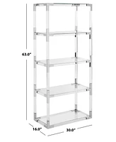 Safavieh Hayley 62" Acrylic Bookshelf