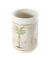 Avanti Colony Palm Tree Textured Ceramic Tumbler