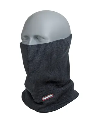 RefrigiWear Men's Warm Double Layer Acrylic Knit Neck Gaiter Face Mask